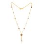 Dazzling Beaded Charms Gold Chain